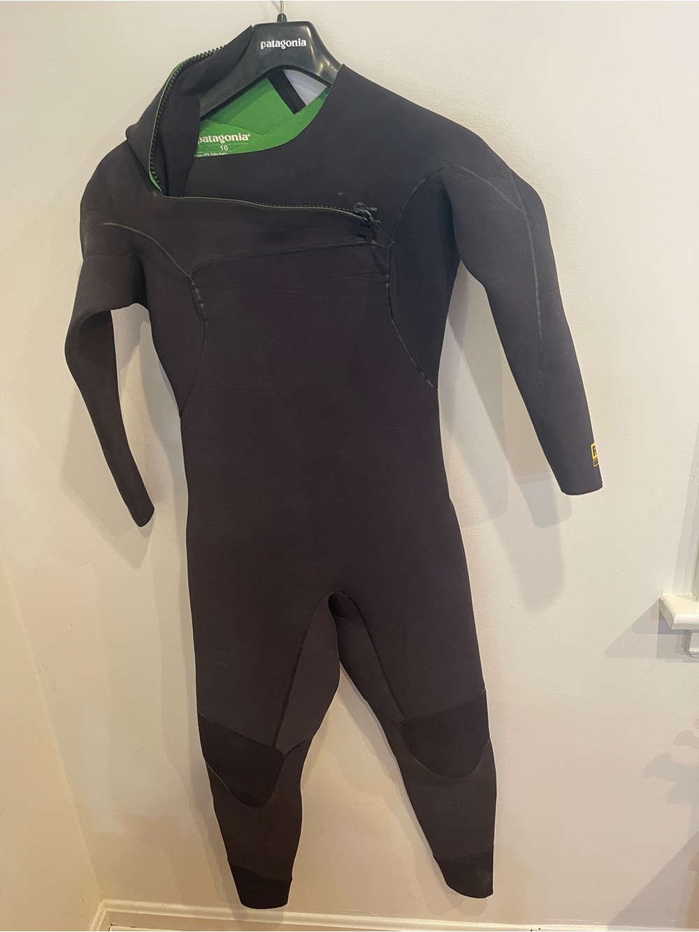 Patagonia Women's R3 Yulex Regulator Back-Zip Wetsuit size 10 style 88444